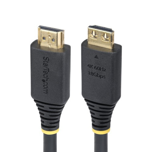 StarTech.com HDMI2-CABLE-GRIP-10F HDMI cable 118.1" (3 m) HDMI Type A (Standard) Black