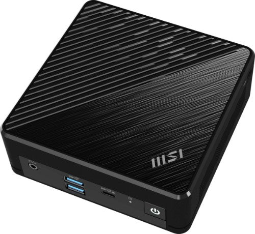 MSI Cubi N ADL 048US Intel® N N100 4 GB DDR4-SDRAM 128 GB SSD Windows 11 Pro Mini PC Black