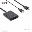 CLUB3D CAC-1335 video cable adapter 39.4" (1 m) HDMI + USB DisplayPort Black