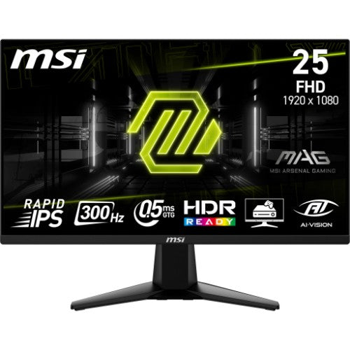MSI MAG 255XF computer monitor 24.5" 1920 x 1080 pixels Full HD Black