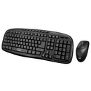 Adesso WKB-1330CB keyboard Mouse included Universal RF Wireless QWERTY US English Black