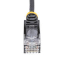 StarTech.com N6PAT6INBKS networking cable Black 7.87" (0.2 m) Cat6 U/UTP (UTP)