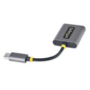 StarTech.com USBC-AUDIO-SPLITTER audio splitter Gray