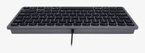 Macally UCSLIMKEYCSG keyboard Universal USB QWERTY English Gray
