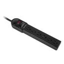 CyberPower CSB604 surge protector Black 6 AC outlet(s) 125 V 48" (1.22 m)