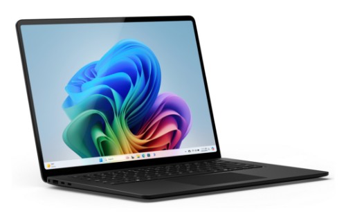 Microsoft Surface Laptop 7 Copilot+ PC Qualcomm Snapdragon X1E-80-100 15" Touchscreen 16 GB LPDDR5x-SDRAM 512 GB SSD Wi-Fi 7 (802.11be) Windows 11 Pro Black
