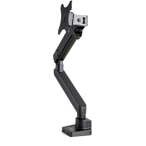 StarTech.com ARMSLIM2USB3 monitor mount / stand 34" Desk Black