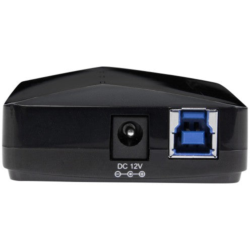 StarTech.com ST53004U1C interface hub USB 3.2 Gen 1 (3.1 Gen 1) Type-B 5000 Mbit/s Black