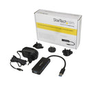 StarTech.com ST4300MINI interface hub USB 3.2 Gen 1 (3.1 Gen 1) Type-A 5000 Mbit/s Black