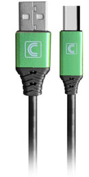 Comprehensive USB2-AB-15SP USB cable USB 2.0 118.1" (3 m) USB A USB B Black, Green