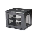 StarTech.com RK920WALM rack cabinet 9U Wall mounted rack Black