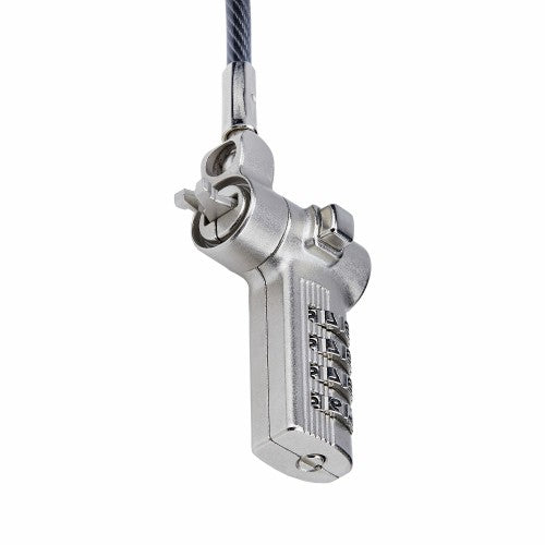 StarTech.com UNIVCS25-LAPTOP-LOCK cable lock Black, Silver 78.7" (2 m)