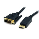 4XEM 4XDPMDVIM15FT video cable adapter 180" (4.57 m) DisplayPort DVI-D Black