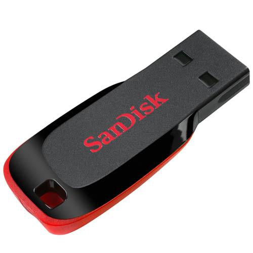 SanDisk Cruzer Blade USB flash drive 8 GB USB Type-A 2.0 Black, Red