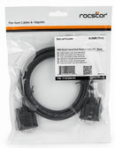 Rocstor Y10C880-B1 serial cable Black 78.7" (2 m) DB-9