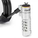 Rocstor Rocbolt N19 cable lock Black, Silver
