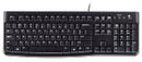 Logitech 920-002478 keyboard Office USB English Black