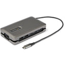 StarTech.com DKT31CSDHPD3 laptop dock/port replicator Wired USB 3.2 Gen 2 (3.1 Gen 2) Type-C Gray