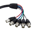 StarTech.com VGABNCMF1 video cable adapter 11.8" (0.3 m) VGA (D-Sub) 5 x BNC Black
