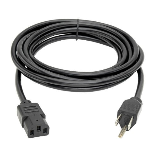 Tripp Lite P010-012 power cable Black 144.1" (3.66 m) NEMA 5-15P C13 coupler