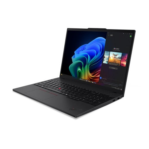 Lenovo ThinkPad T16 Gen 4 (AMD) Copilot+ PC AMD Ryzen AI 5 340 Laptop 16" WUXGA 16 GB DDR5-SDRAM 256 GB SSD Wi-Fi 7 (802.11be) Windows 11 Pro Black