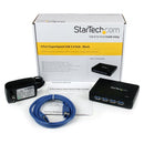 StarTech.com ST4300USB3 interface hub USB 3.2 Gen 1 (3.1 Gen 1) Type-B 5000 Mbit/s Black