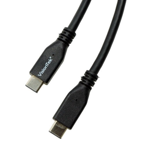 VisionTek USB 3.1 1m USB cable USB 3.2 Gen 2 (3.1 Gen 2) 39.4" (1 m) USB C Black