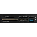 StarTech.com 35FCREADBU3 card reader IDC Black, Metallic