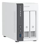 QNAP TS-216G-US NAS/storage server Tower Cortex-A Cortex-A55 4 GB White