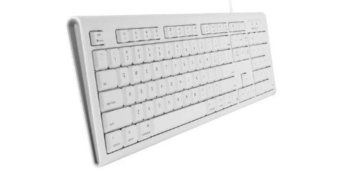 Macally QKEY keyboard USB White