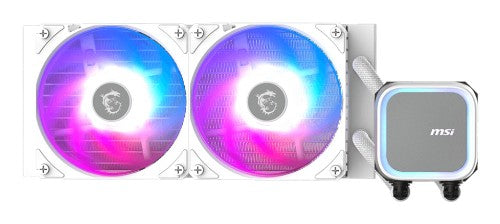 MSI MAG Coreliquid A13 240 WHITE Motherboard, Processor All-in-one liquid cooler 4.72" (12 cm) 1 pc(s)