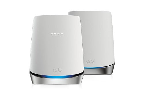 NETGEAR Orbi Tri-band (2.4 GHz / 5 GHz / 5 GHz) Wi-Fi 6 (802.11ax) White 6 Internal