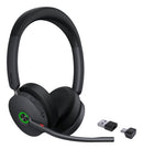 Yealink BH74 UC USB-C/A Headset Wireless Head-band Office/Call center USB Type-C / USB Type-A Bluetooth Black