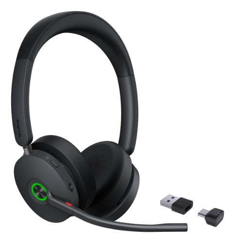Yealink BH74 UC USB-C/A Headset Wireless Head-band Office/Call center USB Type-C / USB Type-A Bluetooth Black