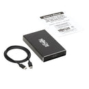 Tripp Lite U457-2M2-SATAG2 storage drive enclosure HDD/SSD enclosure Black 2.5"