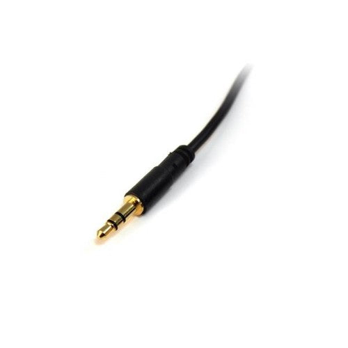 StarTech.com MU6MMS audio cable 70.9" (1.8 m) 3.5mm Black
