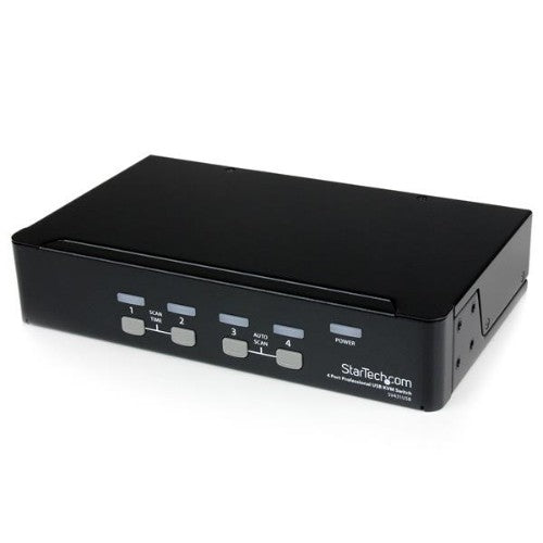 StarTech.com SV431USB KVM switch Rack mounting Black