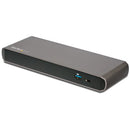 StarTech.com TB3DK2DPPD laptop dock/port replicator Wired USB 3.2 Gen 1 (3.1 Gen 1) Type-C Black, Gray