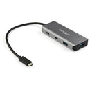StarTech.com HB31C2A2CB interface hub USB 3.2 Gen 2 (3.1 Gen 2) Type-C 10000 Mbit/s Black, Gray
