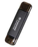 Transcend ESD310C Thunderbolt technology 256 GB USB Type-A to USB Type-C USB 3.2 Gen 2x2 Black