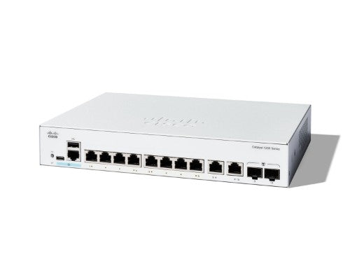 Cisco Catalyst 1200 Managed L2 Gigabit Ethernet (10/100/1000) 1U White
