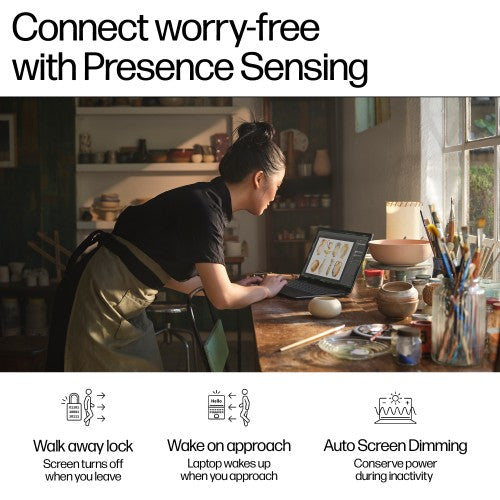 HP ENVY x360 14-fa0023dx AMD Ryzen™ 7 8840HS Hybrid (2-in-1) 14" Touchscreen 2K 16 GB LPDDR5-SDRAM 1 TB SSD Wi-Fi 6E (802.11ax) Windows 11 Home Silver