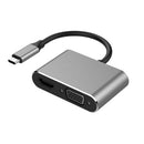4XEM 4XUSBCHUB05 notebook dock/port replicator Wired USB 3.2 Gen 1 (3.1 Gen 1) Type-C Black, Gray