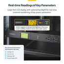StarTech.com 12NM8-RACK-MOUNT-PDU power distribution unit (PDU) 12 AC outlet(s) 1U Black