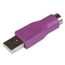 StarTech.com GC46MFKEY cable gender changer USB A PS/2 Violet