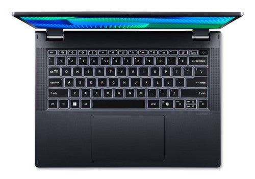 Acer TravelMate TMP414RN-54-57U5 Intel Core Ultra 5 125U Hybrid (2-in-1) 14" Touchscreen WUXGA 16 GB DDR5-SDRAM 512 GB SSD Wi-Fi 6 (802.11ax) Windows 11 Pro Blue