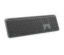 Logitech Signature Slim K950 keyboard Office RF Wireless + Bluetooth QWERTY English Graphite
