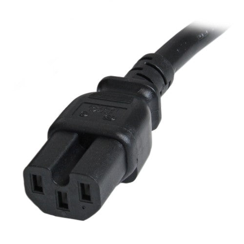 StarTech.com PXTC14C156 power cable Black 70.9" (1.8 m) C14 coupler C15 coupler