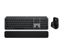 Logitech MX Keys S Combo for Mac keyboard Mouse included Home/Office RF Wireless + Bluetooth QWERTY US English Gray