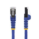 StarTech.com NLBL-1F-CAT8-PATCH networking cable Blue 12" (0.305 m) S/FTP (S-STP)
